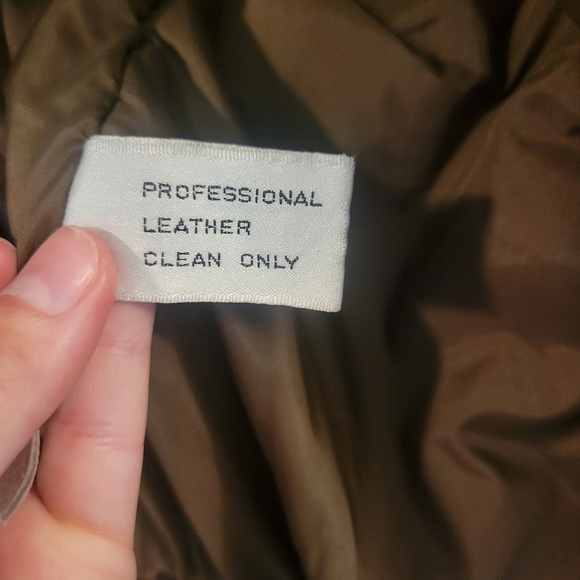 Vintage Chia Brown Leather Jacket - Picture 9 of 11